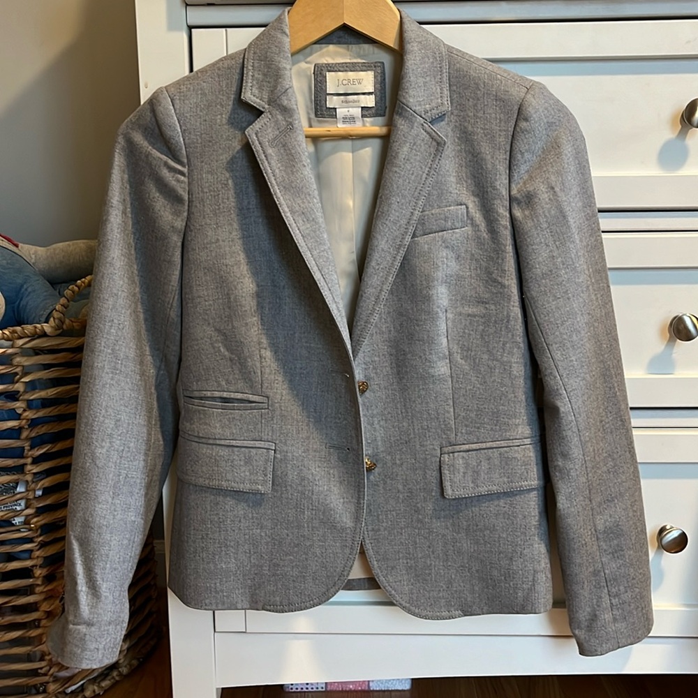 Wool schoolboy blazer
